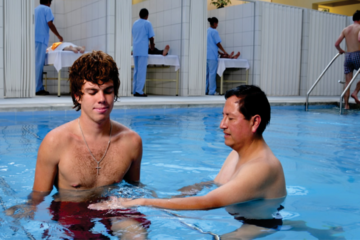 Hidroterapia en tanques y piscina